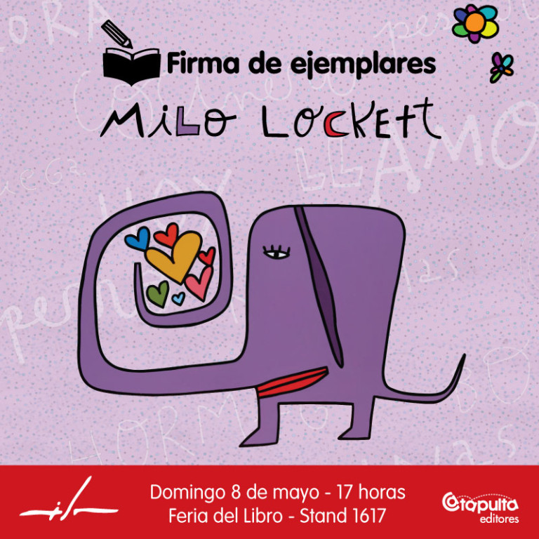 Milo Lockett Feria del Libro